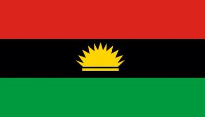 BITO_WALE's tweet image. BIAFRA flag look like Babalawo complimentary card