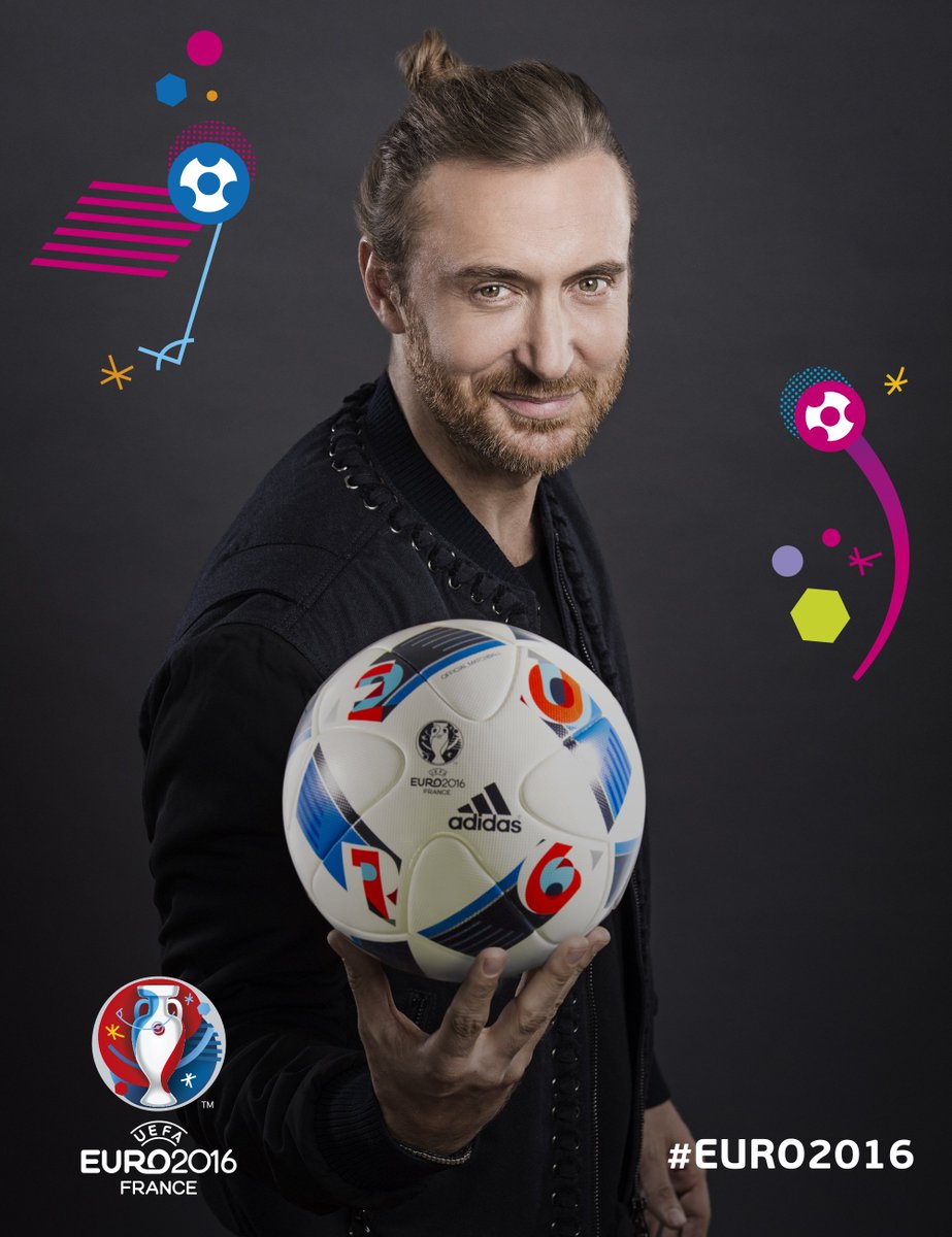 デヴィッド ゲッタがサッカー Uefa Euro 16 の公式球を発表 Edm Maxx
