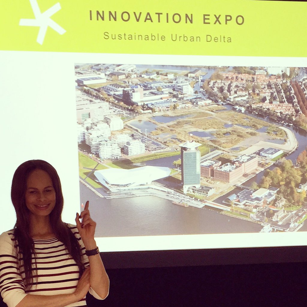 FranciscaKapar's tweet photo. We are joining the Innovation Expo 2016, in Amsterdam with our Smart City concept. #innovationexpo #smart #startup https://t.co/bNCz5YIGib