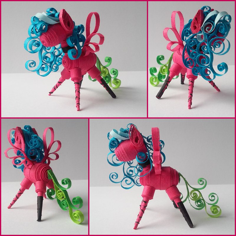 Quilling 3D - Gloria (MLP OC) by Sszymon14 dlvr.it/Cjyvg4