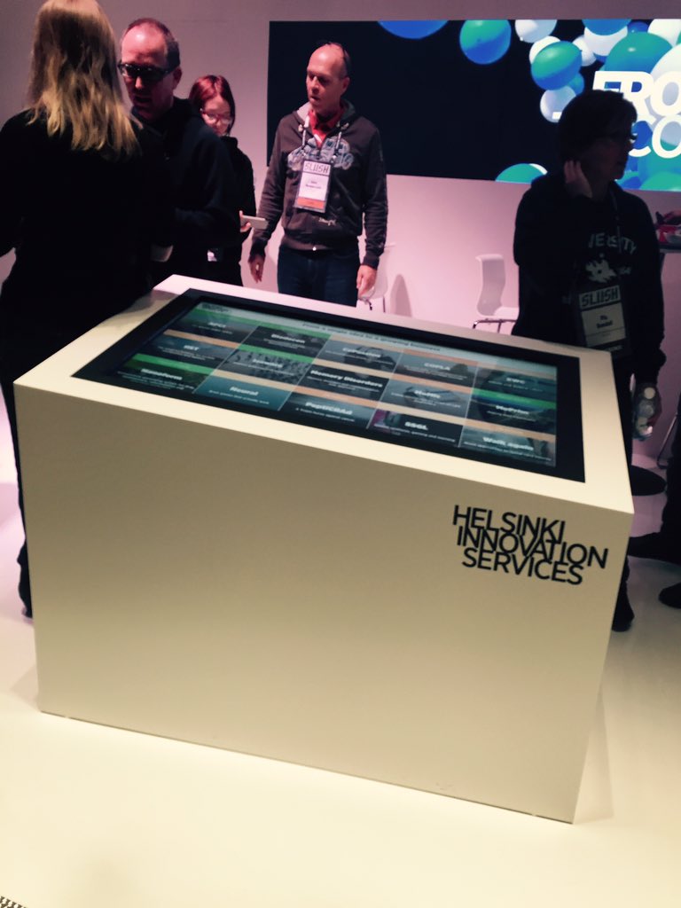 mjjnieminen's tweet photo. Hienoa nähdä, että @helsinkiuni on aktivoitunut tutkimusten kaupallistamisessa ja yrittäjyydessä #slush15. https://t.co/I6FG8PDfGJ
