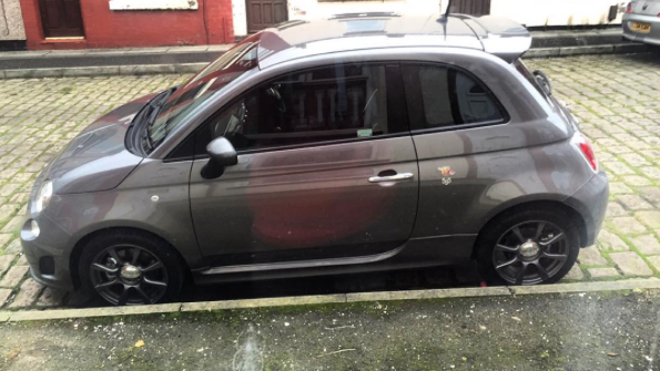 abarthuk's tweet photo. Finally have it !!! #Abarth #595 #turbo #recordgrey #AbarthLife #myAbarth (via @KillSwitch__) https://t.co/lWcaiGfDES