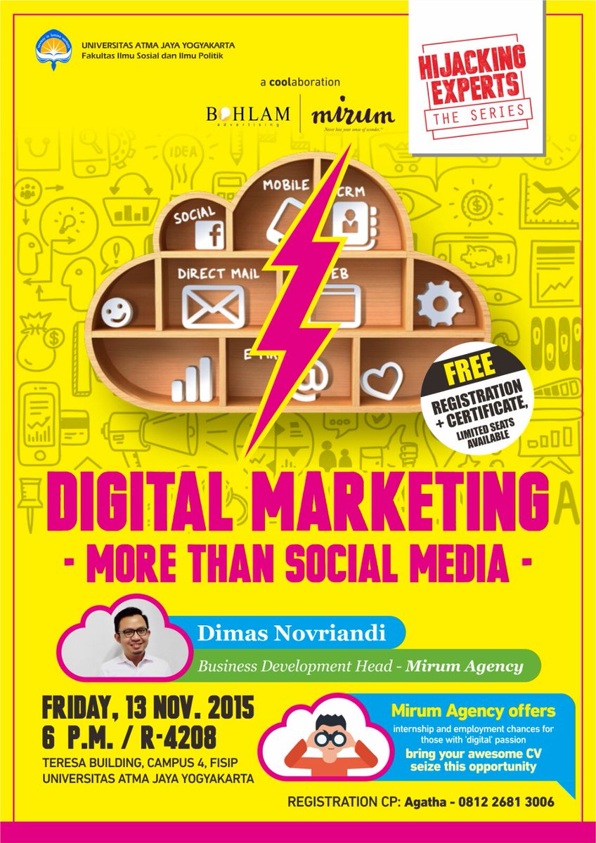 Cc <a href="/forkomi_uajy/">FORKOMI UAJY</a> <a href="/joveduajy2015/">JOVEDUAJY2015</a> <a href="/prodikomuajy/">Komunikasi UAJY</a> <a href="/kopmaUAJY/">Kantin Kopma UAJY</a> <a href="/KamajayaUAJY/">KeluargaAlumni @UAJY</a> <a href="/hmpskomuajy/">HMPS Komunikasi UAJY</a> <a href="/kpbbuajy/">KPBB UAJY</a> <a href="/uajy/">Universitas Atma Jaya Yogyakarta</a>