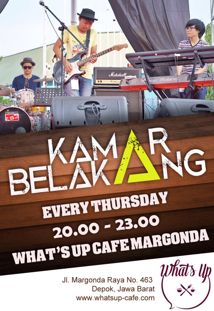 Malam ini kita siap temenin malam jumat kalian di <a href="/Cafe_WhatsUp/">What's Up Cafe</a>