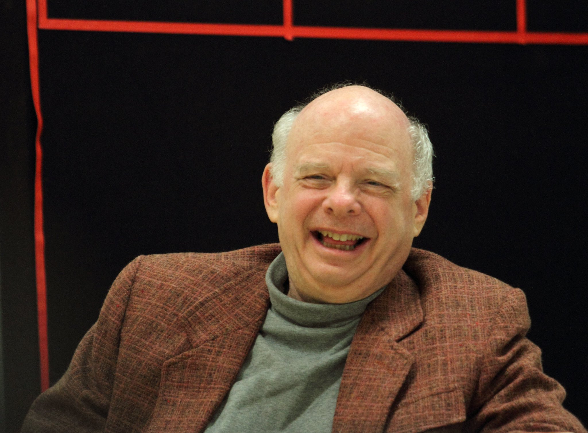 Happy birthday, Wallace Shawn. The best way to spend the big day? Rehearsing for of course. 