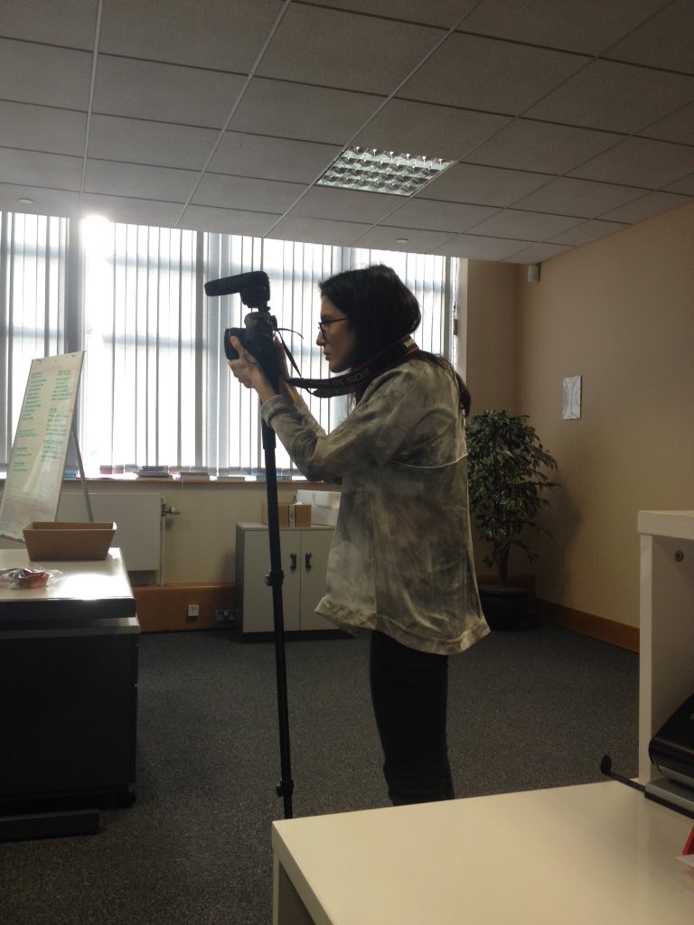 Netsource_LTD's tweet image. Busy morning filming, watch this space! Welcome to the team Elena :) #teamnetsource