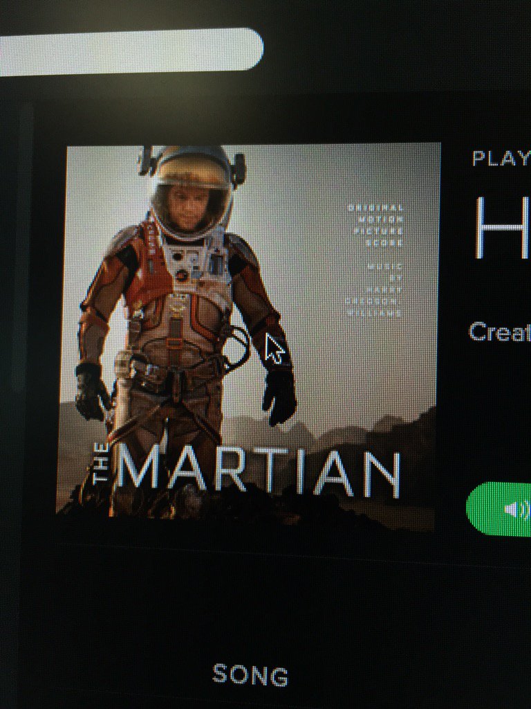 Listening to this while editing. #themartian movie soundtrack. #markwatney #mattdamon