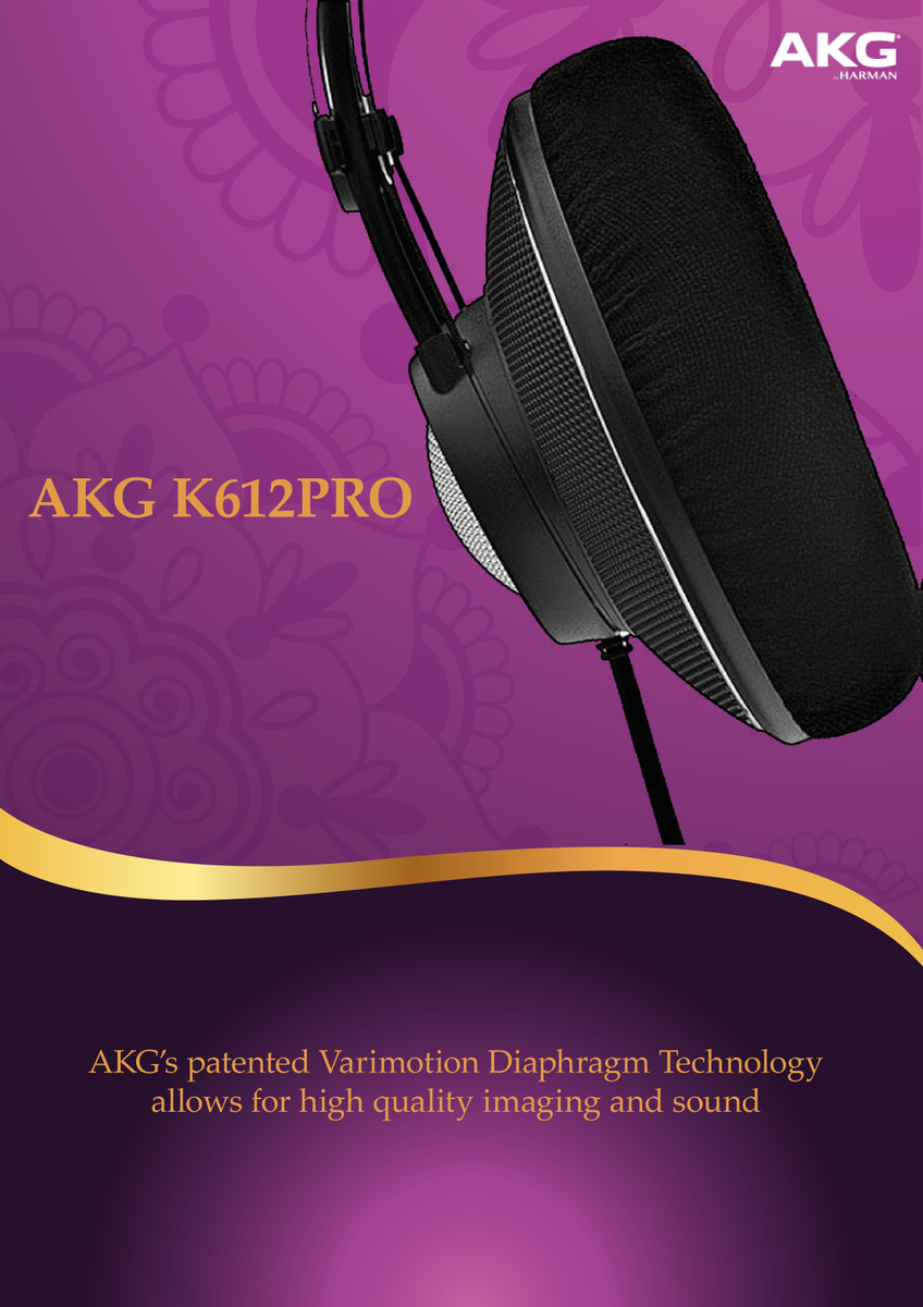 HarmanProIndia's tweet photo. .@AKGaudio's Patented Varimotion Diaphragm technology makes the #K612PRO perfect for mixing and mastering!
#Harman https://t.co/qOxjmXrqPm