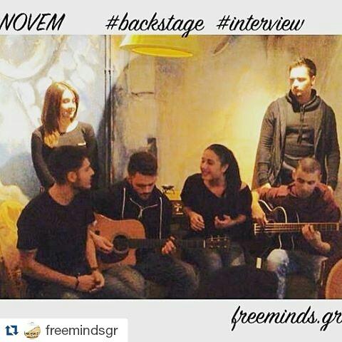 novem_band's tweet photo. #Repost @freemindsgr with @repostapp
・・・
#novem #new_band #athens #interview #music #varounis #freeminds #freeminds https://t.co/bqR5QvoyaV