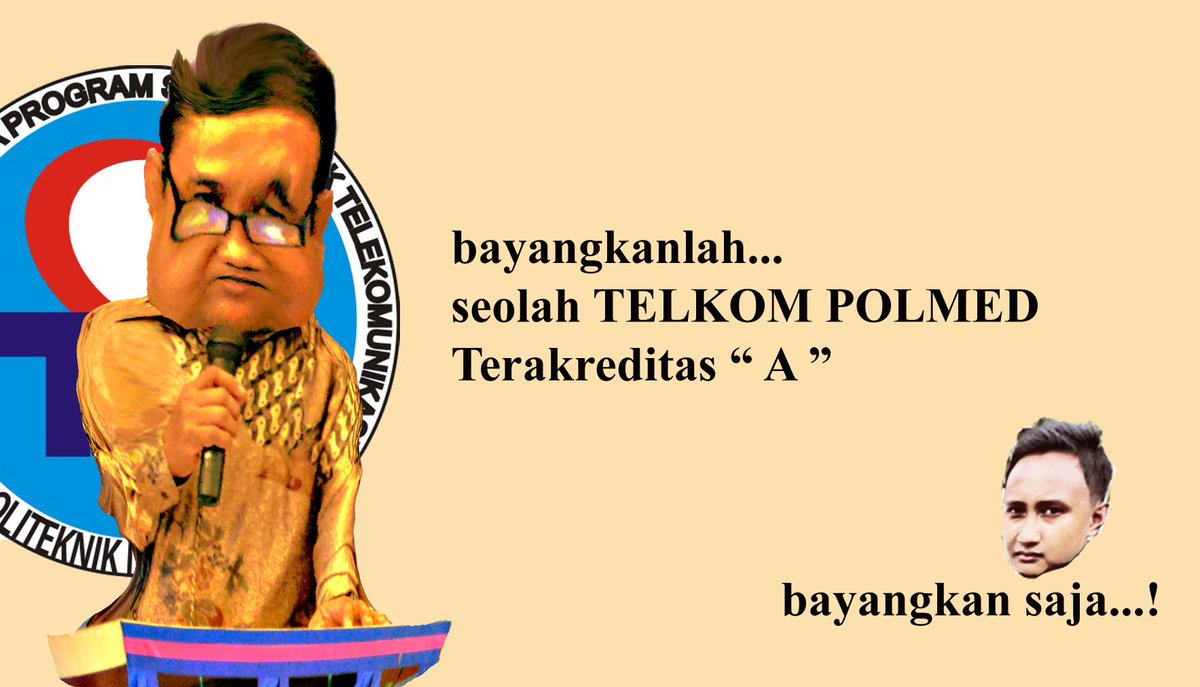 TELKOM_POLMED's tweet photo. kata kata bijak dari ka-prodi kita nih hehe.  
jangan dibayangkan yaaa, kita juga mesti usaha dong https://t.co/ZhlKZSnqmD