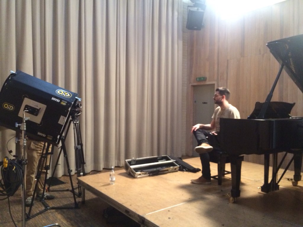 tidomusic's tweet photo. Setting up to do some awesome filming with @lang_lang for his app 'mastering the piano' with @FaberMusic https://t.co/dFNRdi1ogw