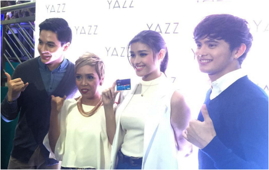 enrikisihopya's tweet photo. RT RT ALDENaticsBCL: .aldenrichards02, James, Liza &amp; Cacai at the #YAZZyoucan!

[ctto]
#ALDUB17thWeeksary
#MaGMAha… https://t.co/dxO7kV3EQu
