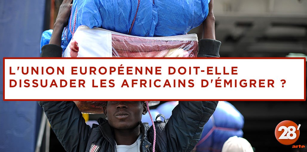 28minutes's tweet image. #28min ce soir : migration, "maintenir" les populations africaines ? Vos questions à @zappette en utilisant #28sec.