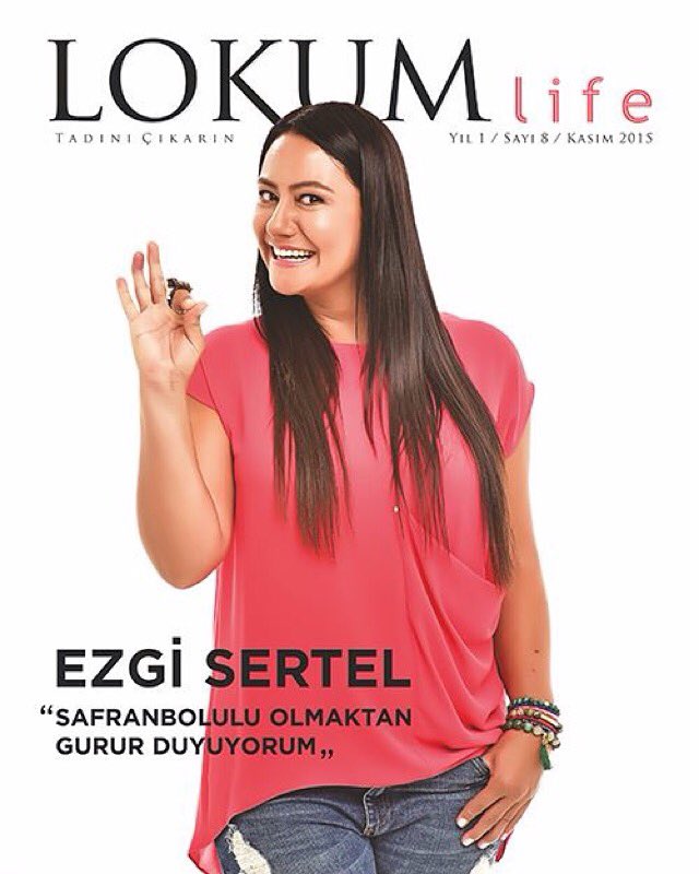 lokumlife's tweet photo. Ezgi Sertel
Ezgi Sertel ile Lezzetin Haritası Programı Sunucusu (Star TV)

"Safranbolulu olmaktan gurur duyuyorum" https://t.co/I7rBamfeNs