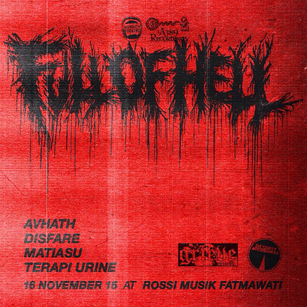 FULL OF HELL LIVE IN JAKARTA AT ROSSI MUSIK - MONDAY 16 NOVEMBER 2015 | HTM : 75.000