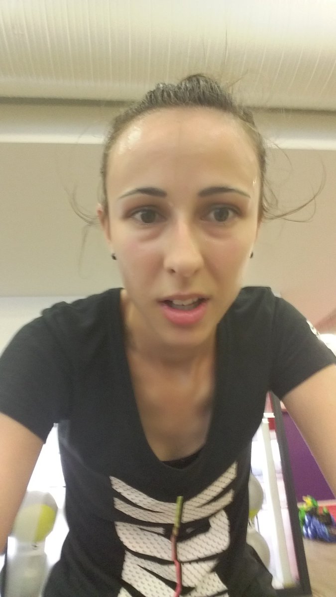 ChanelLab5's tweet photo. Intervals on the bike had me like... #sweatbedripping #virginactivenewmarket #virginactivesa https://t.co/j6Z9u8Y0E3