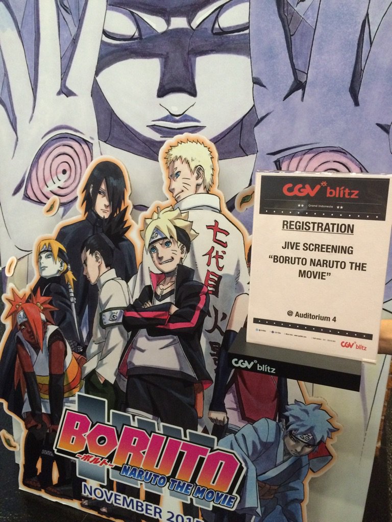 CGV_ID's tweet photo. Kami sedang prepare untuk premiere #BorutoMovieID di CGV blitz @GrandIndo yang sudah dapat undangan, segera ke sini! https://t.co/yWHscc9Vik