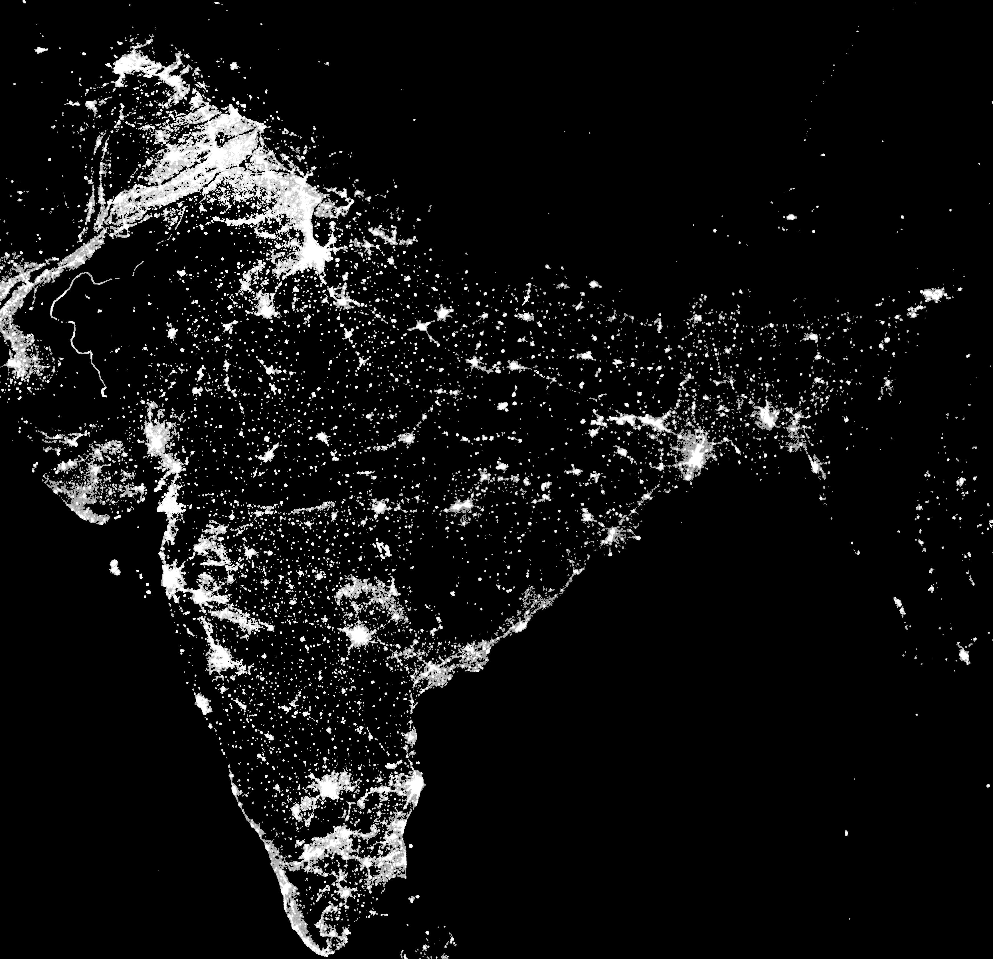 NASA Earth on Twitter: "That beautiful image of nighttime Diwali lights in  India? It\