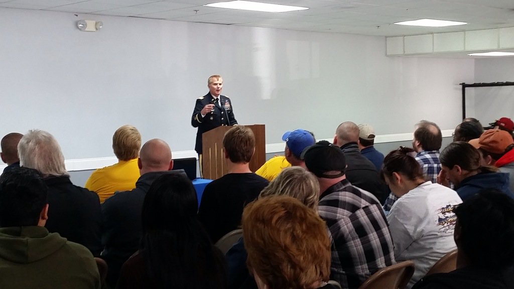 fredwjohnsonjr's tweet photo. @FundfortheArts @fredwjohnsonjr thanks @ufcw227 @UFCW for the opportunity to speak at their Stewards Seminar https://t.co/w7nGD07YV3
