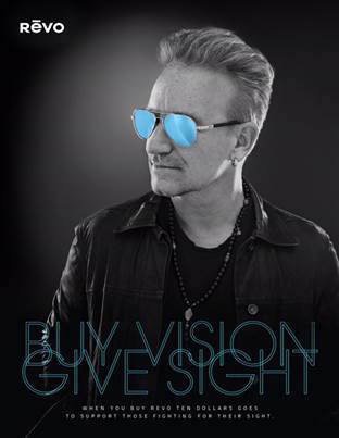 GoedVoorOgen's tweet photo. #buyvision #givesight samenwerking Bono en @RevoSunglasses om blindheid te verminderen. https://t.co/YKfJhIe8Wf https://t.co/fv11GgQMqv