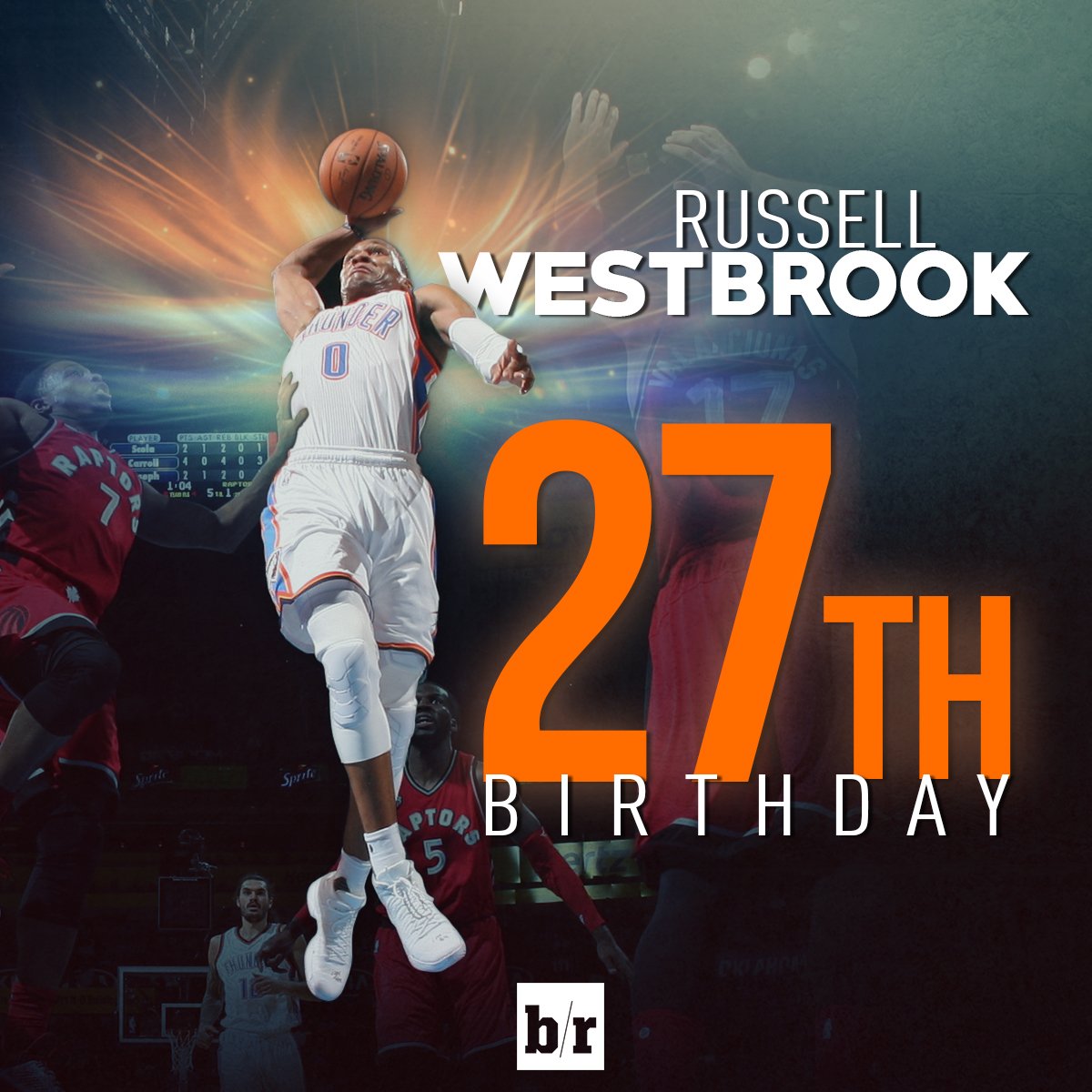 Happy birthday, Russell Westbrook! 
