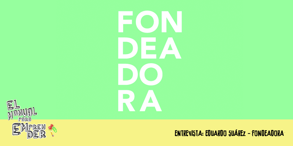 ManualEmprende's tweet photo. Entrevista con Eduardo Suárez, Director de Comunicación en @FondeadoraMx ▶️ https://t.co/e8U0QsttMO #Podcast https://t.co/UxYmU049nL