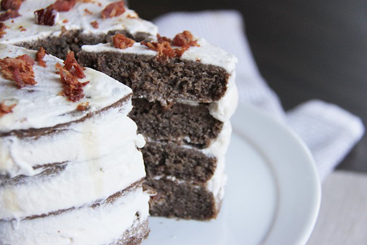 ketchupwithlind's tweet photo. What's better than Coffee Bacon Cake for breakfast? Especially when @ilmorso is involved! https://t.co/qRgDvp5XxW https://t.co/346u3MJTEF