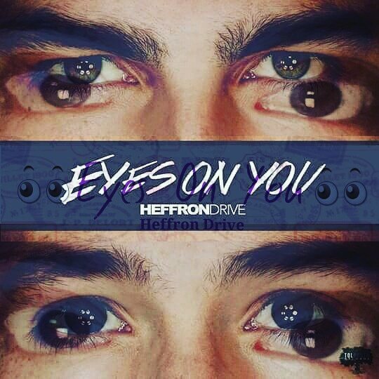 @HeffronDrive & @dbeltwrites I made this for you! I GOT MY EYES ON YOU! 👀 #EyesOnYou #HeffronDrive #SpotifyExclusive