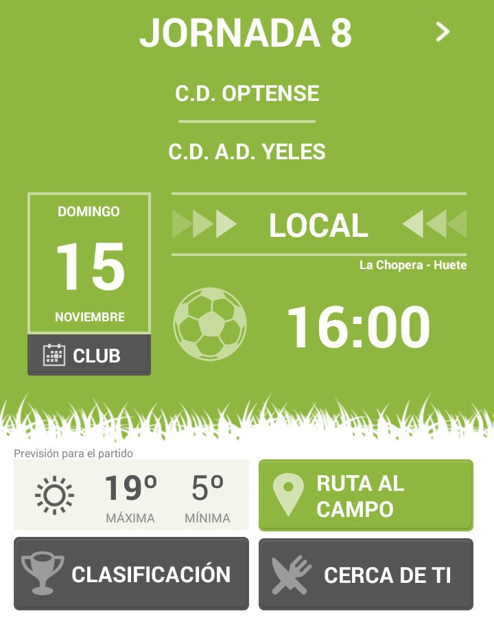 CD_Optense's tweet photo. El domingo todos a animar a los jugadores!!!  #respect https://t.co/WUKgz8JF2I