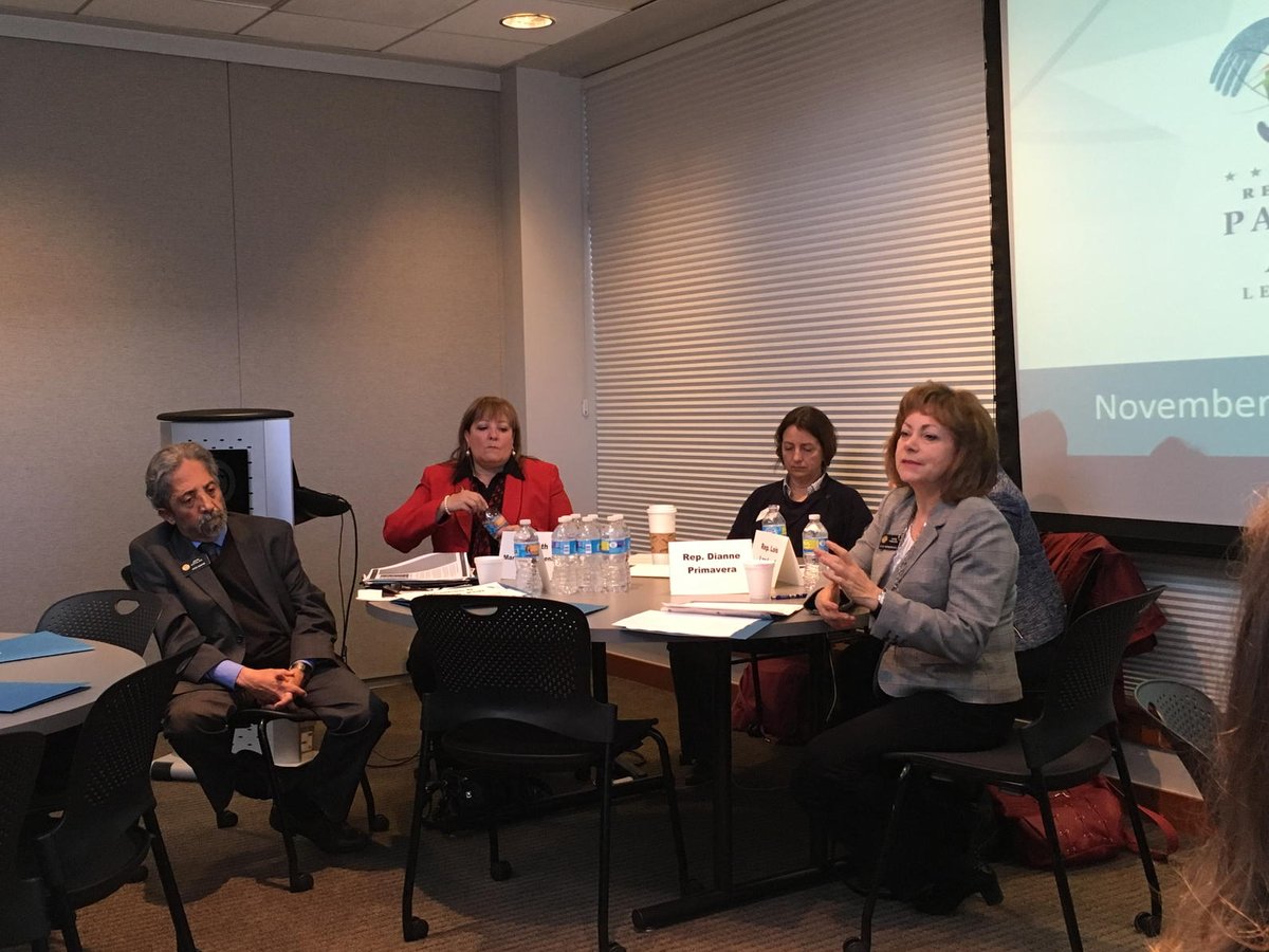 COGerontology's tweet photo. @RepPrimavera: #cohealth focus on early detection, prevention, OOP drug costs, transparency, mental health #PALS2015 https://t.co/dOLD9kK5ZJ
