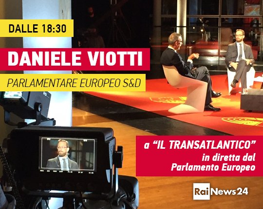 danieleviotti's tweet photo. Oggi su @transatlantic24 #summitMalta e molto altro. Dalle 18.30 da @Europarl_IT . Diretta: https://t.co/RPzUcsvQnH https://t.co/B2FaQzvX4E