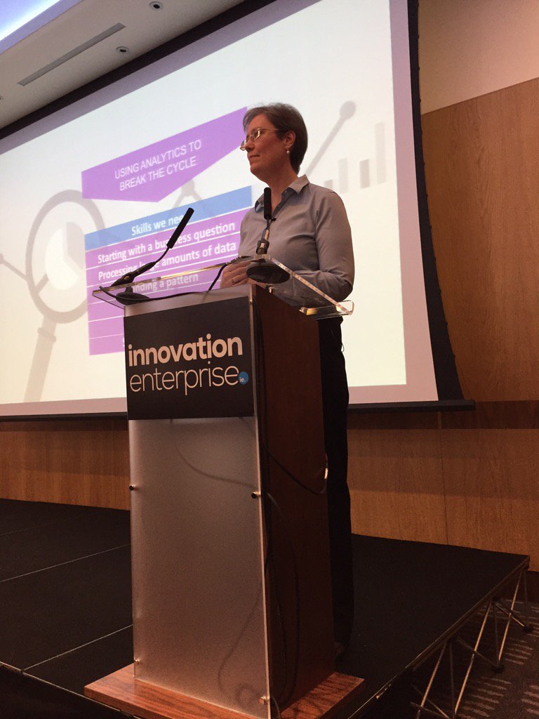 ValueVera's tweet photo. An inspiring and challenging talk by Kjersten Moody on the gender balance in Data Analytics from @Unilever https://t.co/9HdAwob7gh