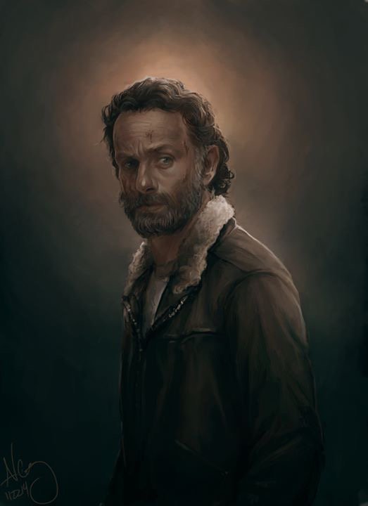 The Walking Dead HQ on X: Rick Grimes Fan Art ~ By czaritsa  https://t.co/6aTmT0Akol / X