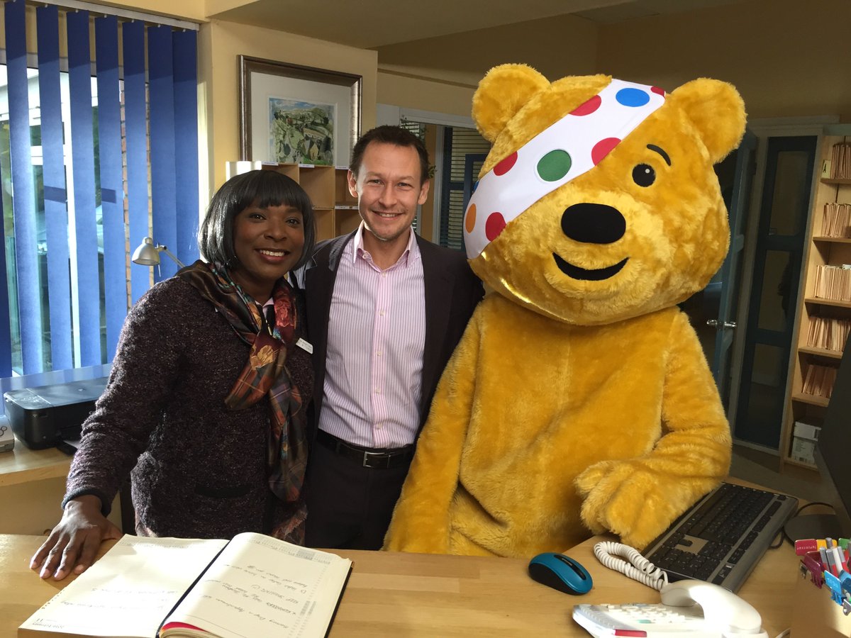 Exclusive Set News!
Pudsey got lost in Birmingham and ended up in Doctors... #bbcdoctors #childreninneed