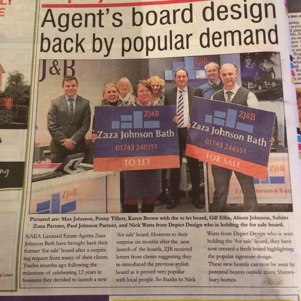 ZazaJohnsonBath's tweet photo. Thank you Depict Design and @theathwareing #shrewsburyfavouriteboard #forsaleboard https://t.co/HjoEKMjT92