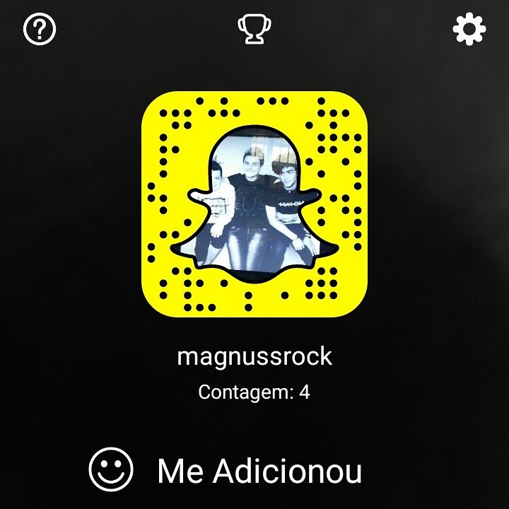 Magnussrock's tweet photo. Chegamos no #snapchat galera! Add a gente lá 😉 >> magnussrock https://t.co/cgHjL89GoQ