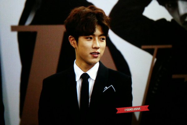 [PIC] 151112 #인피니트 Sungyeol - Infinite Effect in Singapore Press Conference by sgxclusive