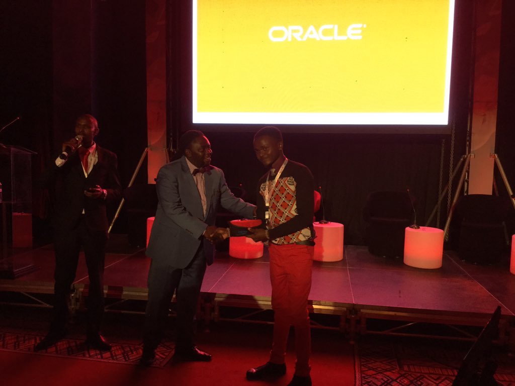 DavidOOwino's tweet photo. Application track winner #CloudDayKE #OracleCloud @OracleKE https://t.co/1tHJx9iSgi