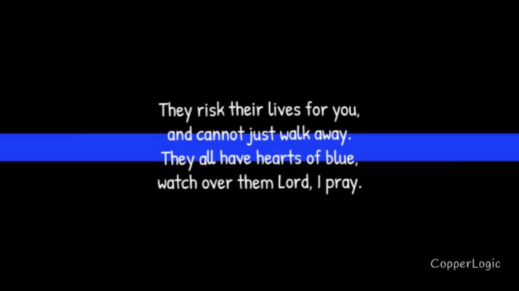 CopperLogic's tweet photo. Pray for the men and women in blue #ThinBlueLine #police #CopperLogic https://t.co/HN4HWNz0vc