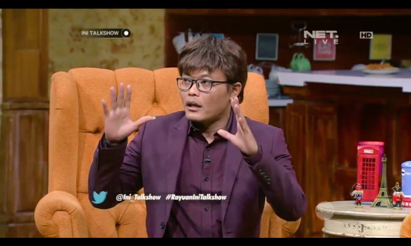 Aaja142Dewi's tweet photo. Yg punya rumah emang ganteng sich. Asekk @newsuleprikitiw @Ini_Talkshow @netmediatama #RayuanInitalkshow https://t.co/j4XSoHKAoE