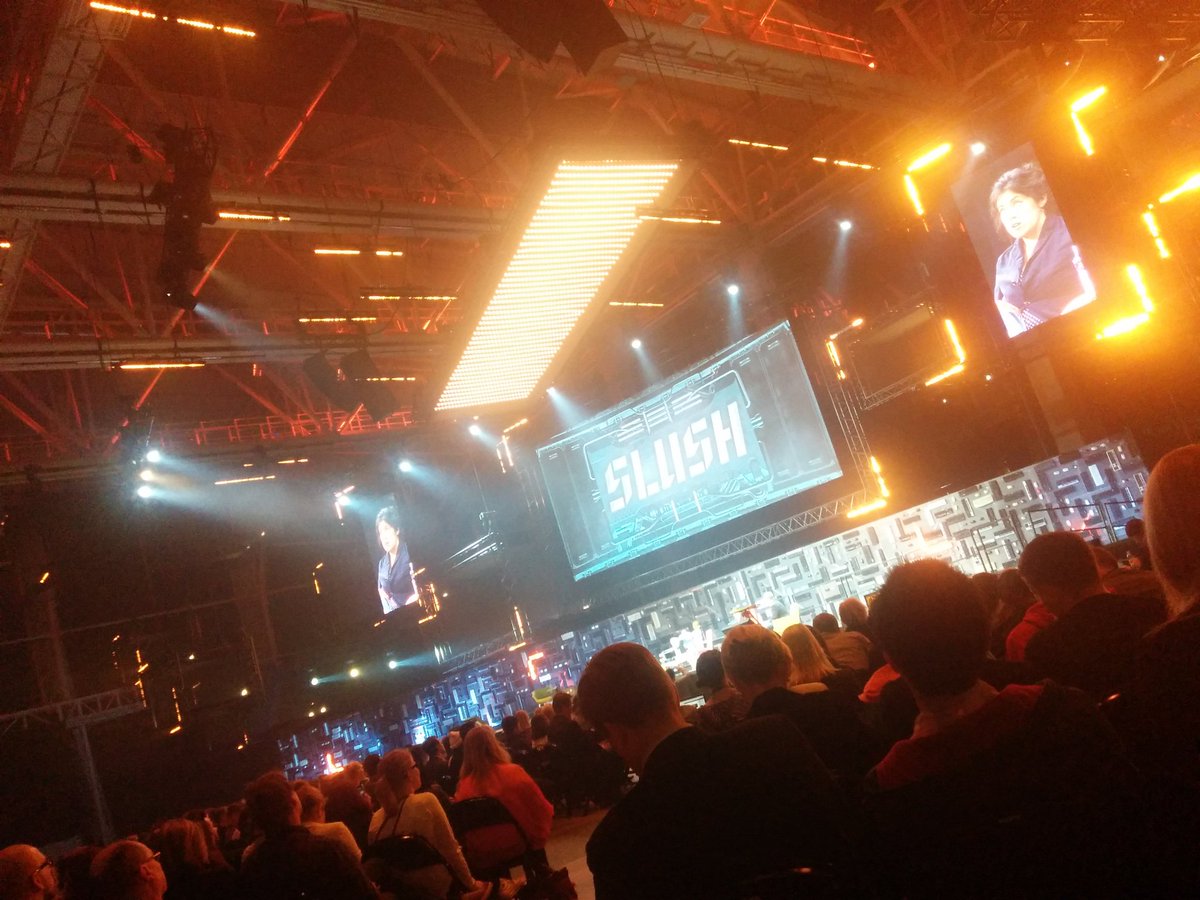 LetsCollectNL's tweet photo. The atmosphere at SLUSH: https://t.co/dhp1aw7swp