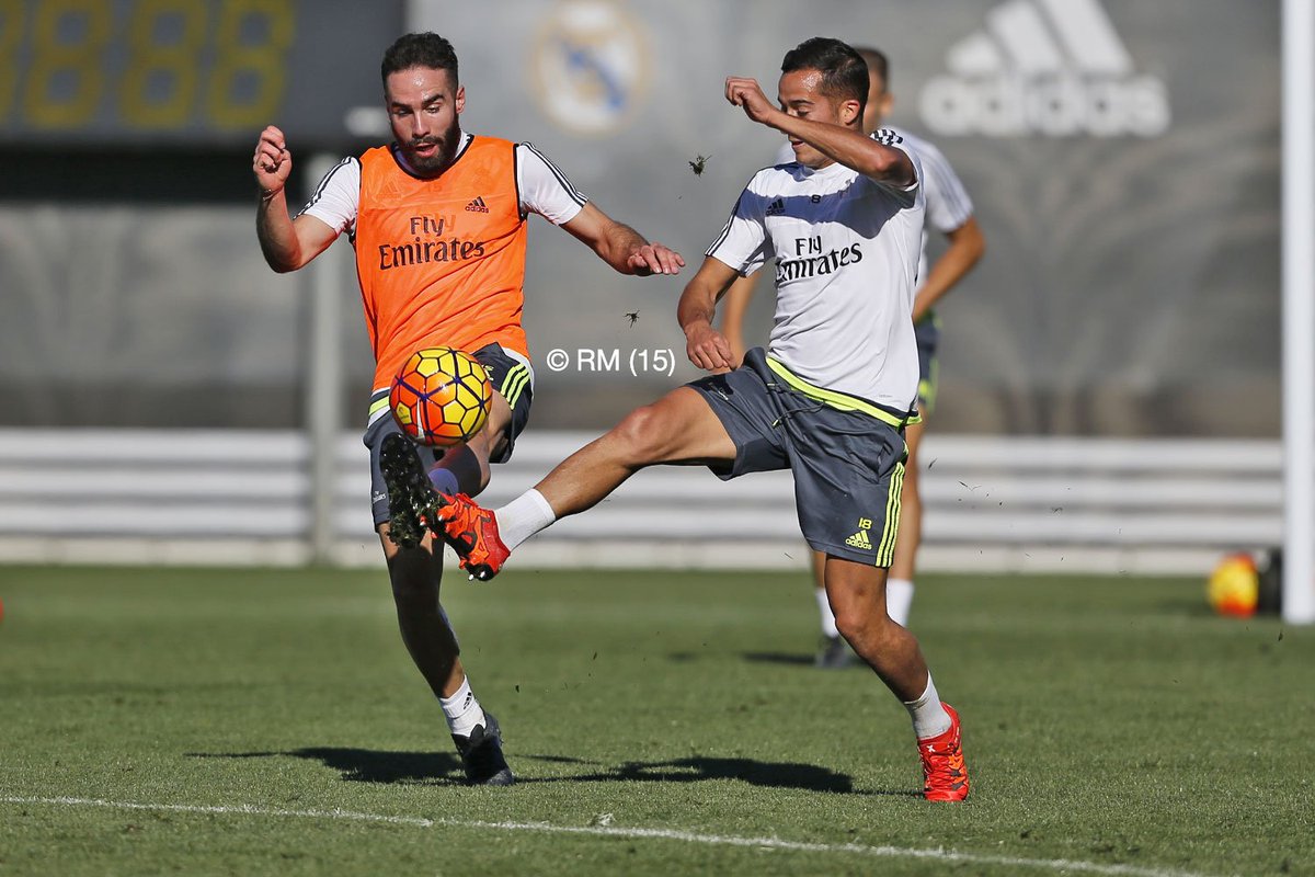 El Real Madrid llevó a cabo el cuarto y último entrenamiento de la semana. ⚽✅

#HalaMadrid #RMCity