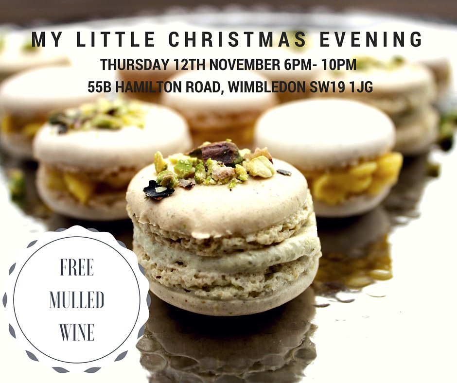 BonVanessaSW19's tweet photo. Organic Macarons and Chocolate Fondants @BonVanessaSW19 tonight at My Little Christmas Evening!#Wimbledon #Christmas https://t.co/EjVWoaGFwy
