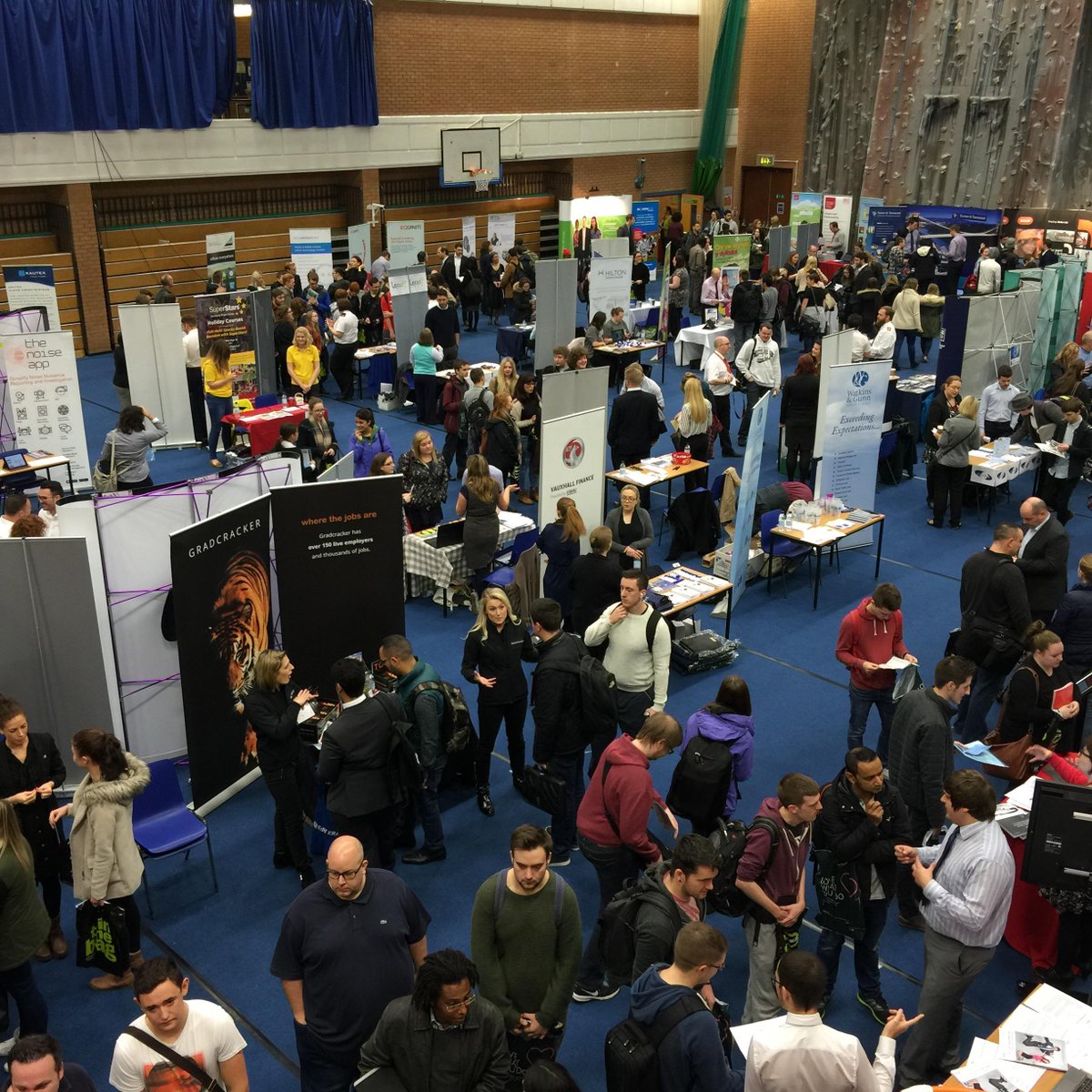 UniSouthWales's tweet photo. The Opportunities Fair is in full flow. It's open until 3pm if you want to meet global employers. Bring your CV! https://t.co/MVTZMNtOYe