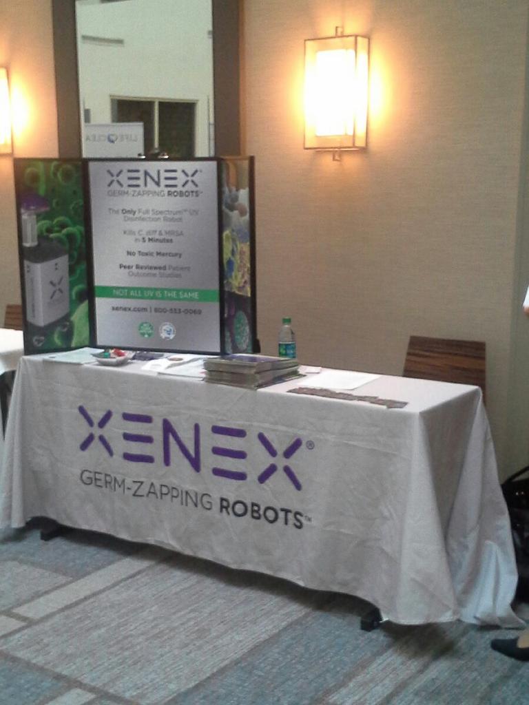 cdiffFoundation's tweet photo. @XenexDisinfect #Thankyou for being a sponsor #cdiff2015 & Julie Gubb's presentation was stellar #grateful #cdiff https://t.co/cvxW5KUwk2