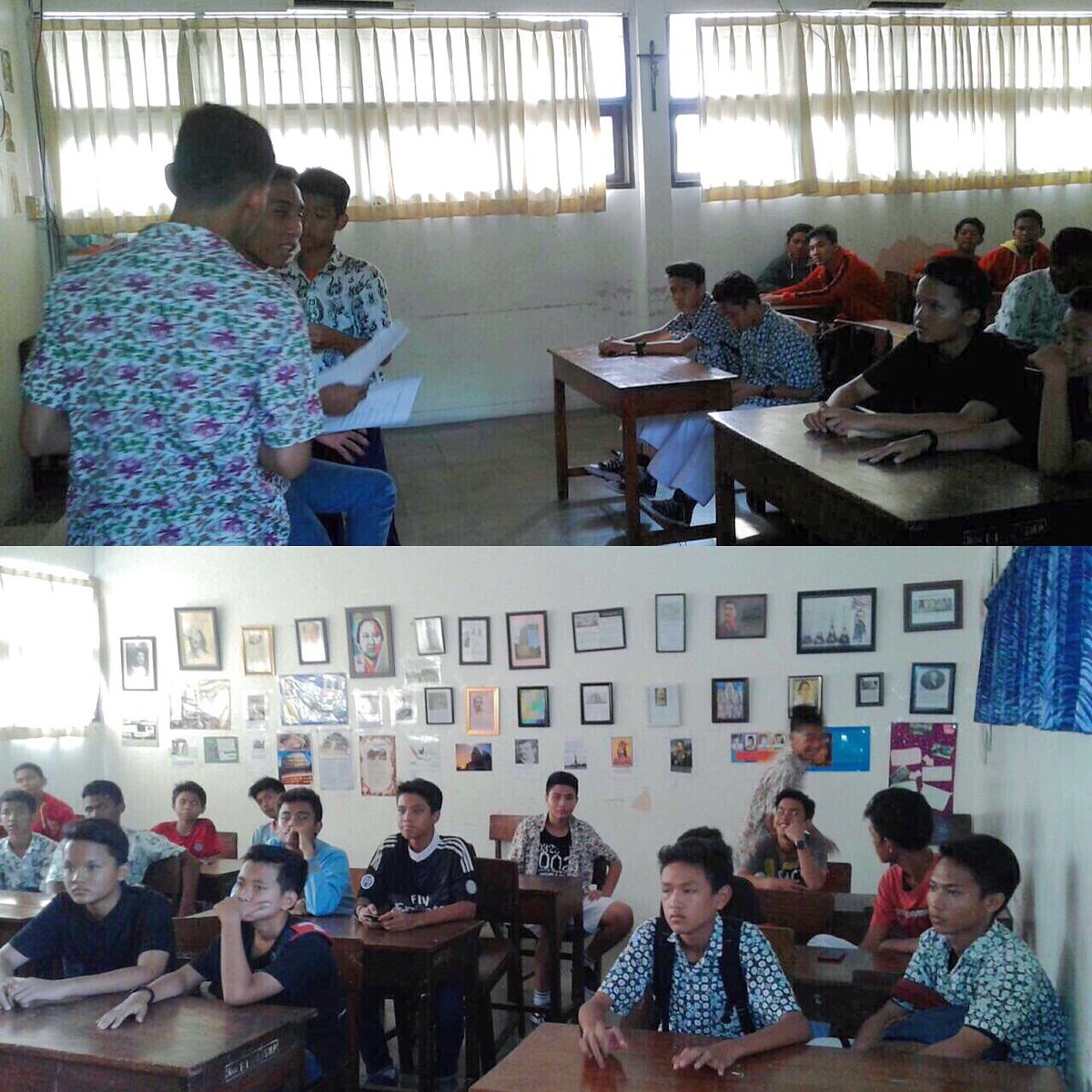 Inilah suasana TM yg ada di SMA Asisi untuk futsal SMP&amp;SMA!Semangat untuk semua tim yg akan bertanding minggu depan!