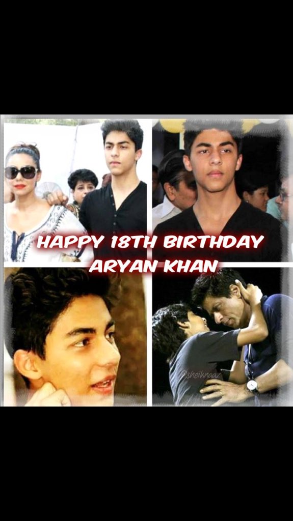 Happy Birthday  Aryan Khan  