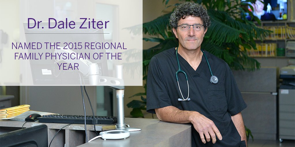 westernuFamMed's tweet photo. Congratulations Dr. Dale Ziter of Windsor - named the 2015 Regional Family Physician of the Year. #westernu https://t.co/P6msfUJ2dU