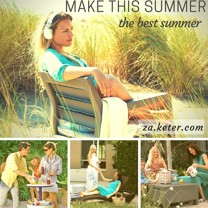 KeterSA's tweet image. We're planning on making the most of #91daysofsummer - are you with us? za.keter.com