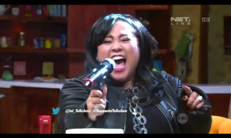 Aaja142Dewi's tweet photo. Waaoow mami jg trantri kotsk kw @nunung63 roker mennn @Ini_Talkshow @netmediatama #RayuanInitalkshow https://t.co/QxJfnqBodL
